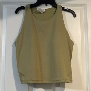❌❌❌all in motion Fitted Crop Sleeveless Tank Top L